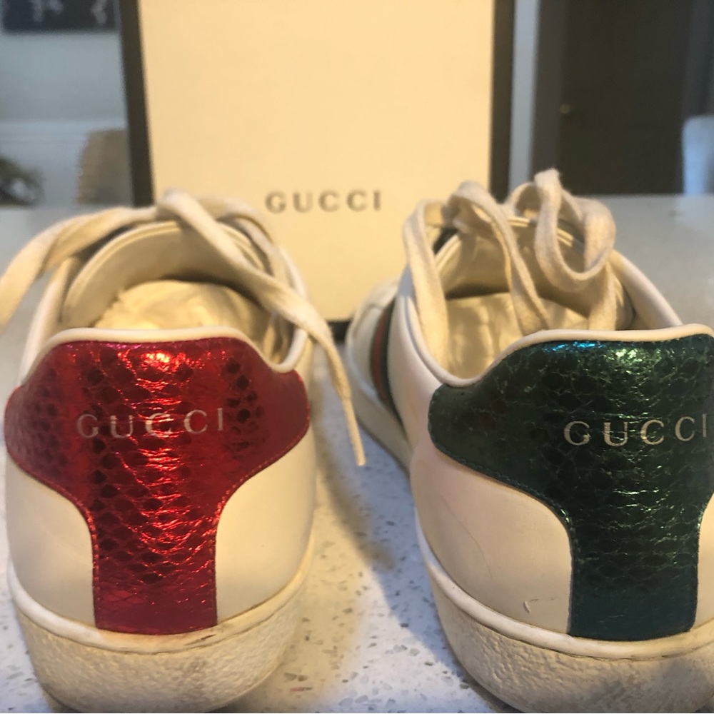 100% authentic used Gucci ace sneakers - Picture 2 of 6